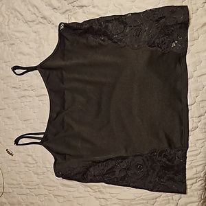 Black Camisole with lace